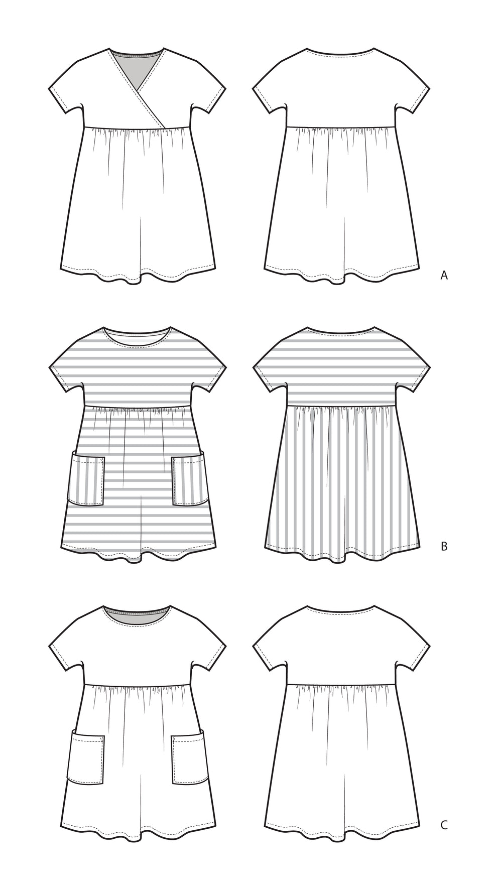 Orla Dress – Paper Doll Patterns
